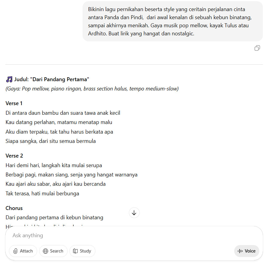 ChatGPT Lagu